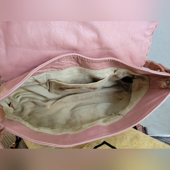 Fendi Selleria pink leather shoulder bag - Picture 8 of 11